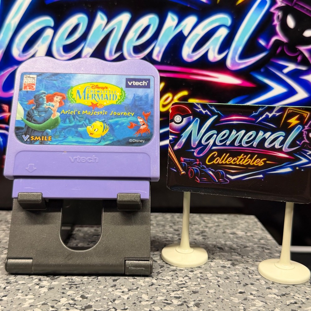 Vtech V.Smile Disney The Little Mermaid Ariel's Majestic Journey Game Cartridge